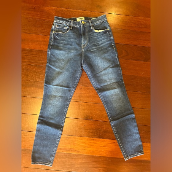 Frame Ali High Rise Cigarette Jean - Picture 5 of 9